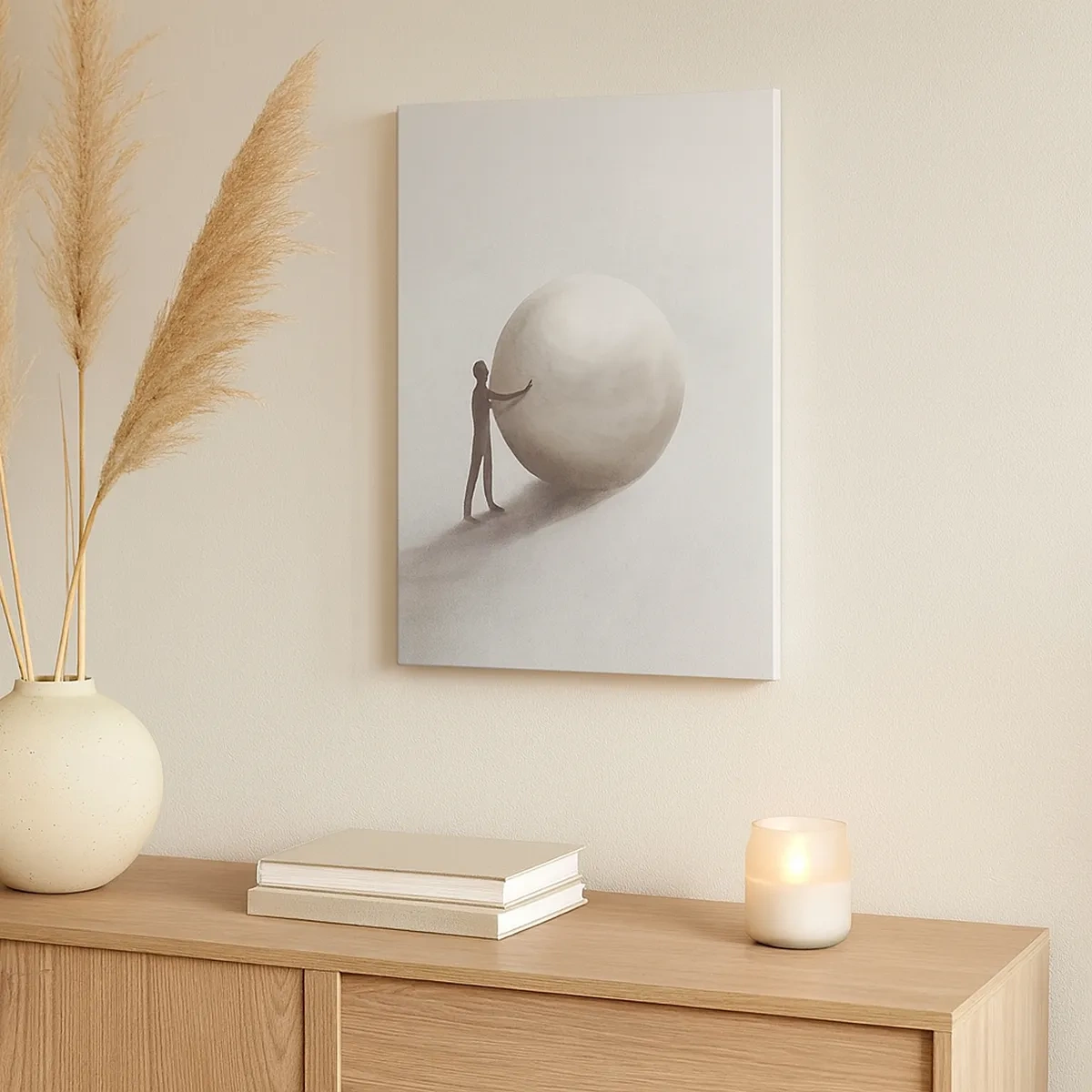 Obraz na plátne - Hra života - 50x70 cm