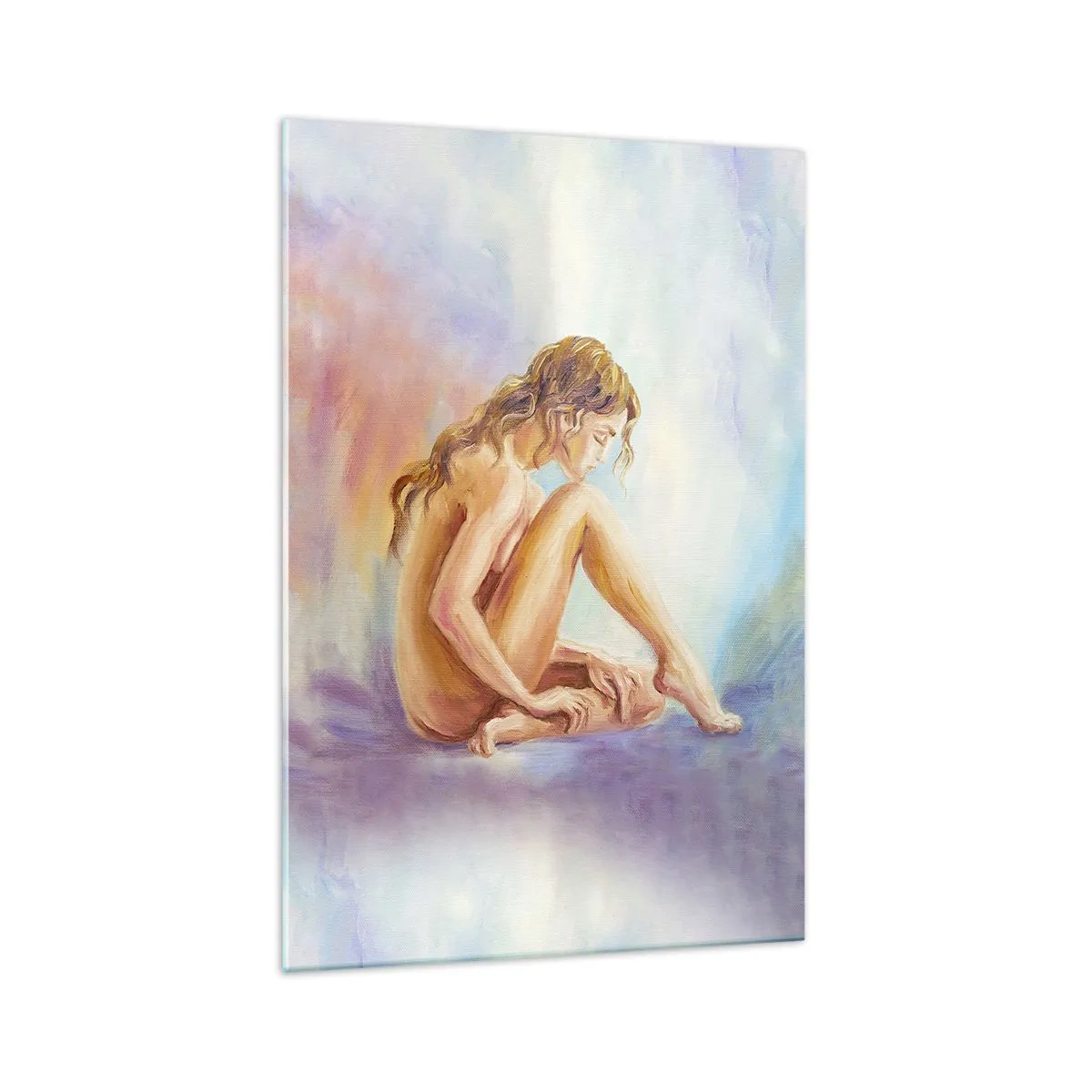 Obraz na skle - Akt mladosti - 70x100 cm
