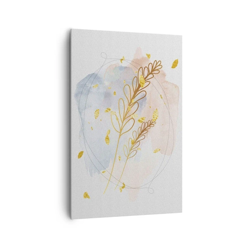 Obraz na plátne - Zlatý závan - 80x120 cm