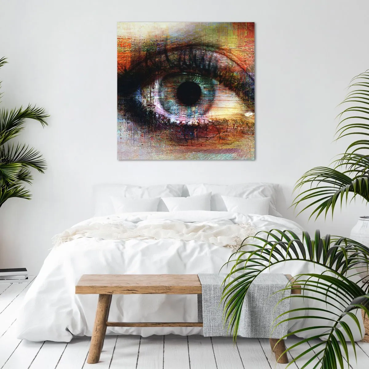Obraz na plátne - Možno sa pozrieť do duše - 70x70 cm