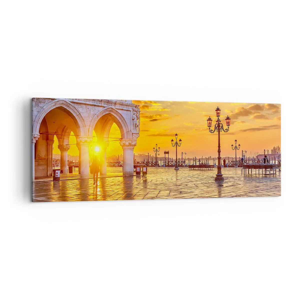 Obraz na plátne - Kde sú všetci? - 140x50 cm