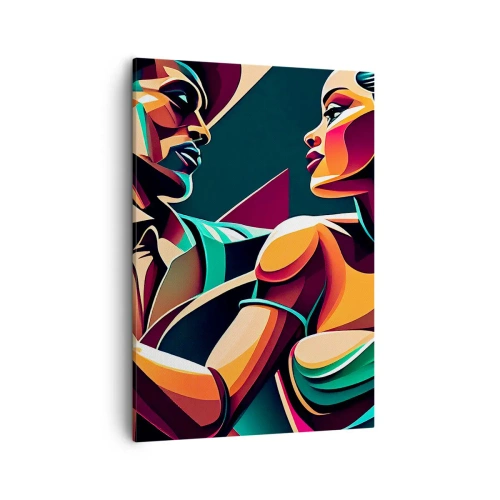 Obraz na plátne - V rytme srdca - 50x70 cm
