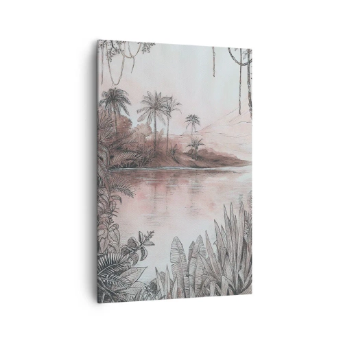 Obraz na plátne - Denník cestovateľa z 19. storočia - 80x120 cm