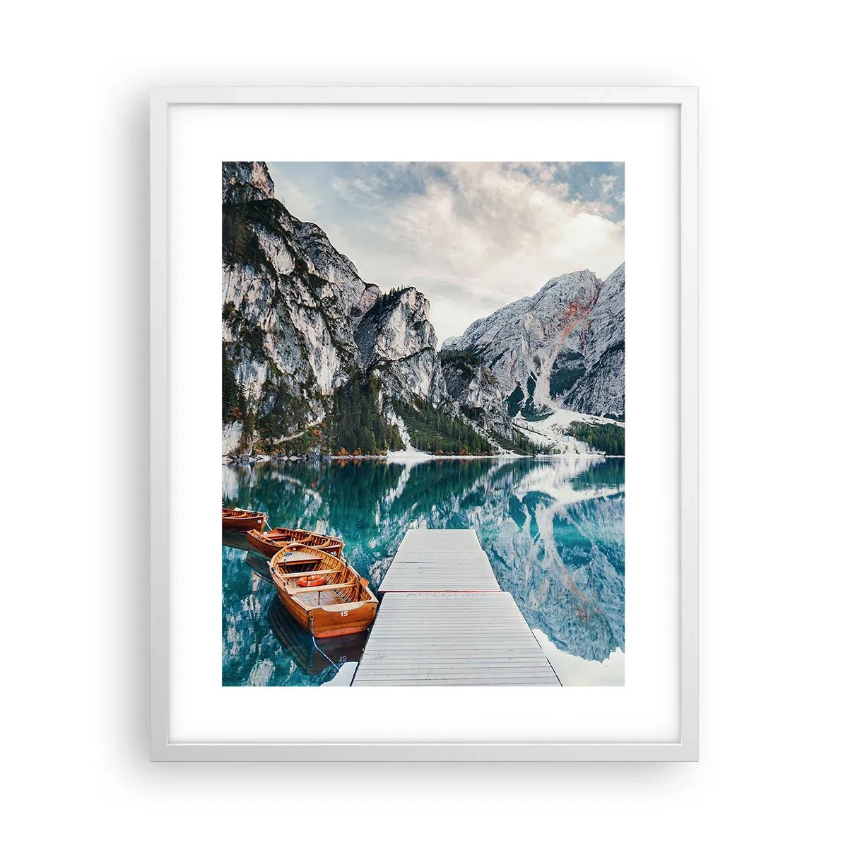 Plagát v bielom ráme - Ukážeme vám krásu - 40x50 cm
