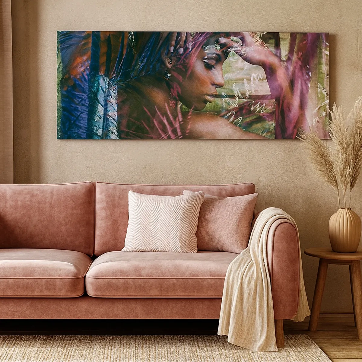 Obraz na plátne - Matka príroda v džungli - 30x30 cm