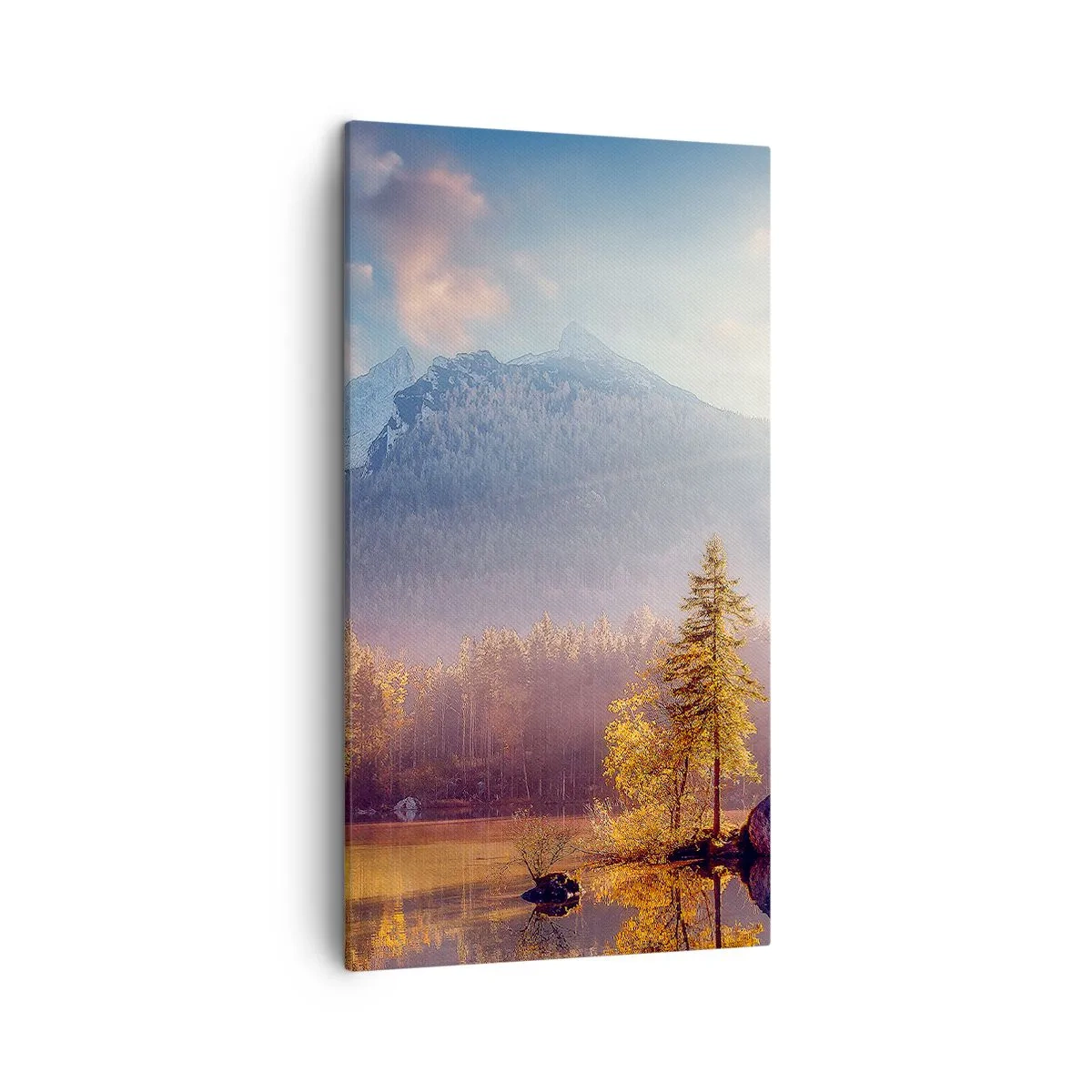 Obraz na plátne - V horách a údoliach - 45x80 cm