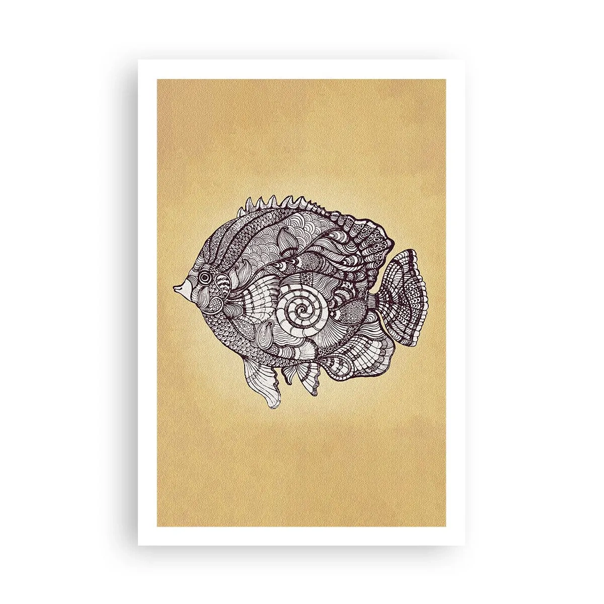 Plagát - Z oceánu ornamentov - 61x91 cm