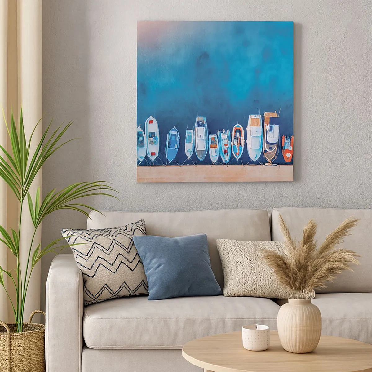 Obraz na plátne - V rade za sebou - 30x30 cm