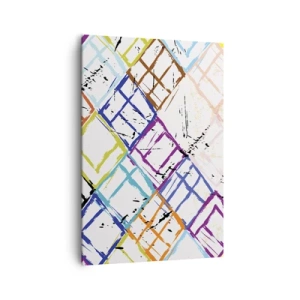 Obraz na plátne - Bunky na prenájom - 70x100 cm