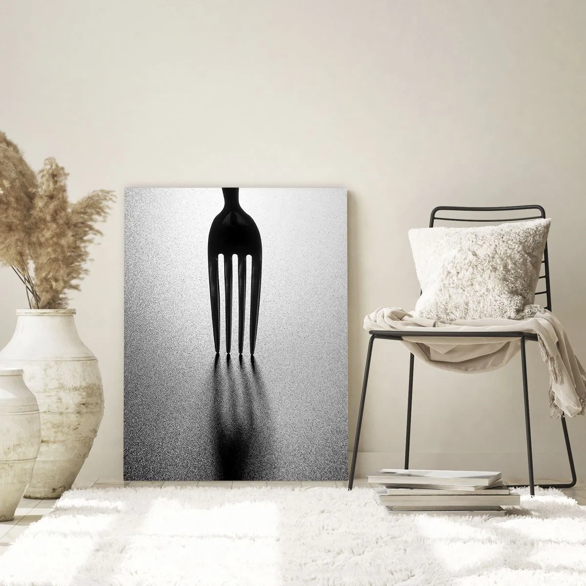 Obraz na skle - Svetlo a tieň - 70x100 cm
