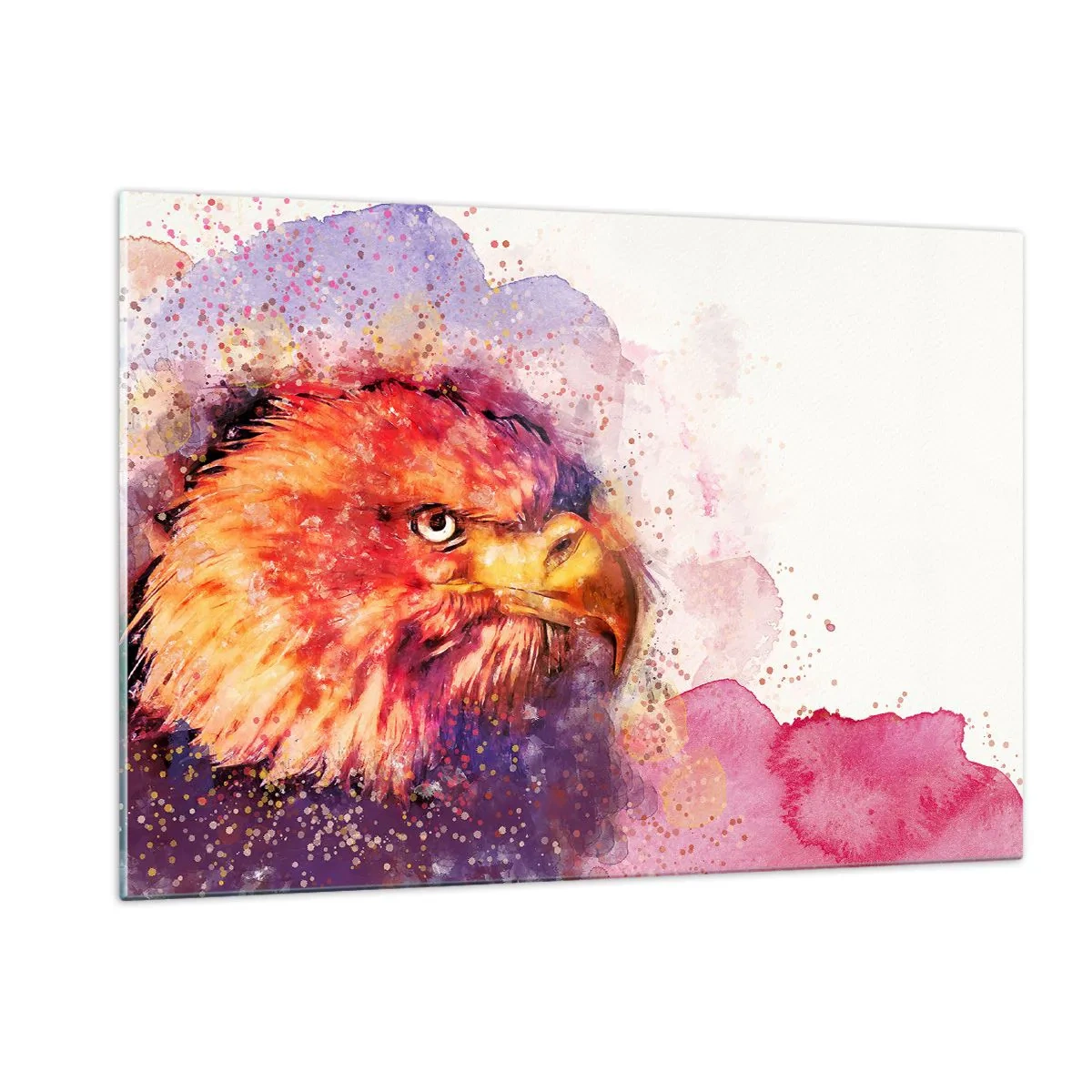 Obraz na skle - Nechceš vedieť, na čo myslím - 120x80 cm