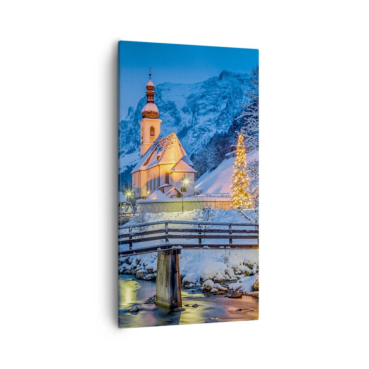 Obraz na plátne - Duch Vianoc - 55x100 cm