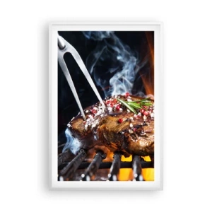 Plagát v bielom ráme - Šťavnaté a voňavé - 61x91 cm