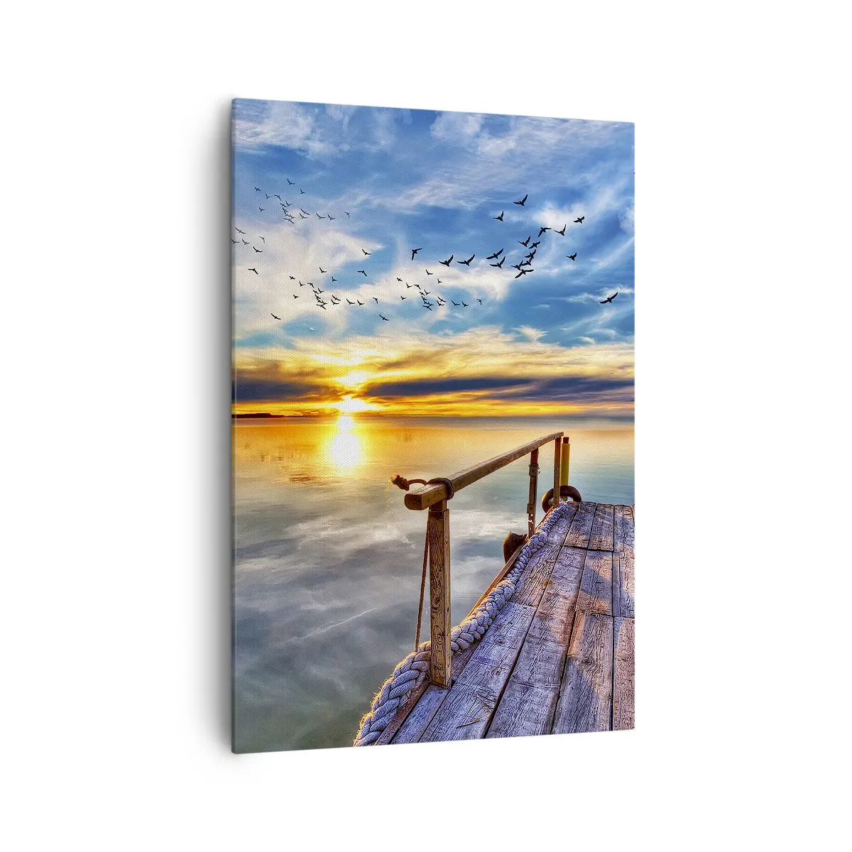 Obraz na plátne - Vietor ide odpočívať - 70x100 cm