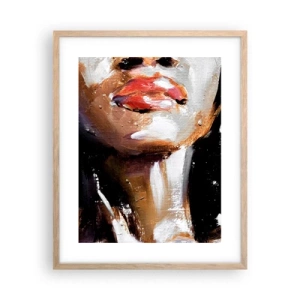 Plagát v ráme zo svetlého duba - Hrdosť bez predsudkov - 40x50 cm