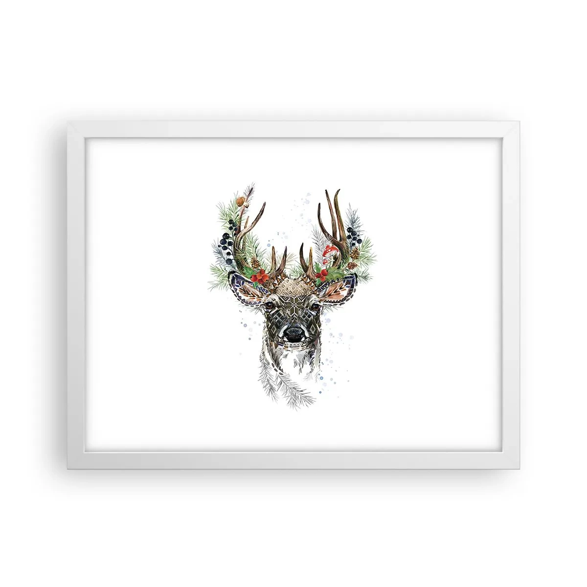 Plagát v bielom ráme - V slávnostnom rúchu - 40x30 cm