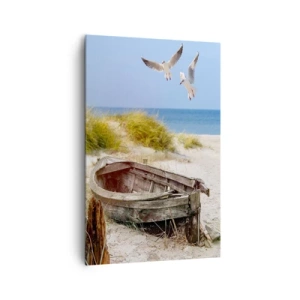 Obraz na plátne - Vetrom ožiarené - 80x120 cm