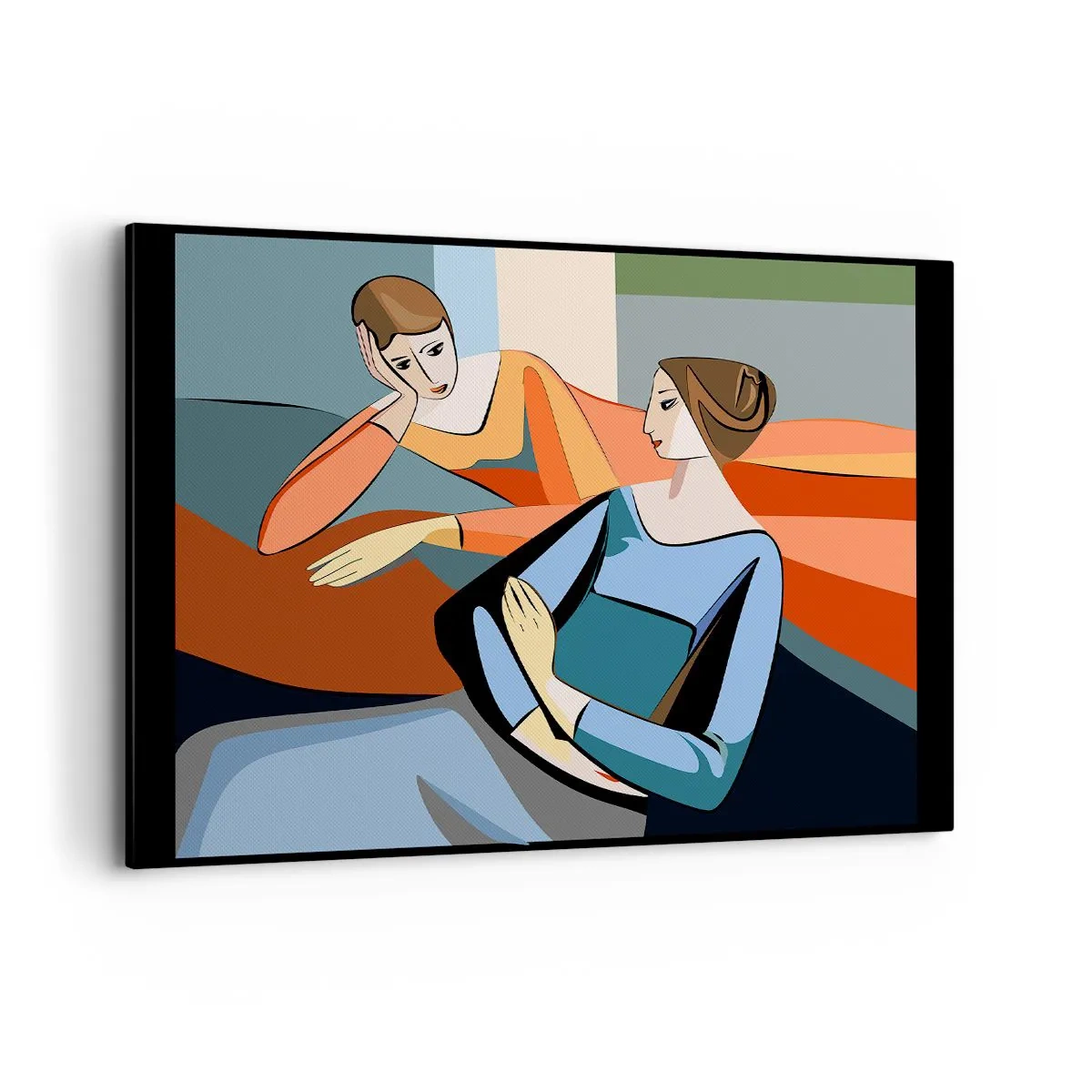 Obraz na plátne - Dôverná chvíľa - 100x70 cm