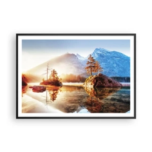Plagát v čiernom ráme - Príroda v novom svetle - 100x70 cm