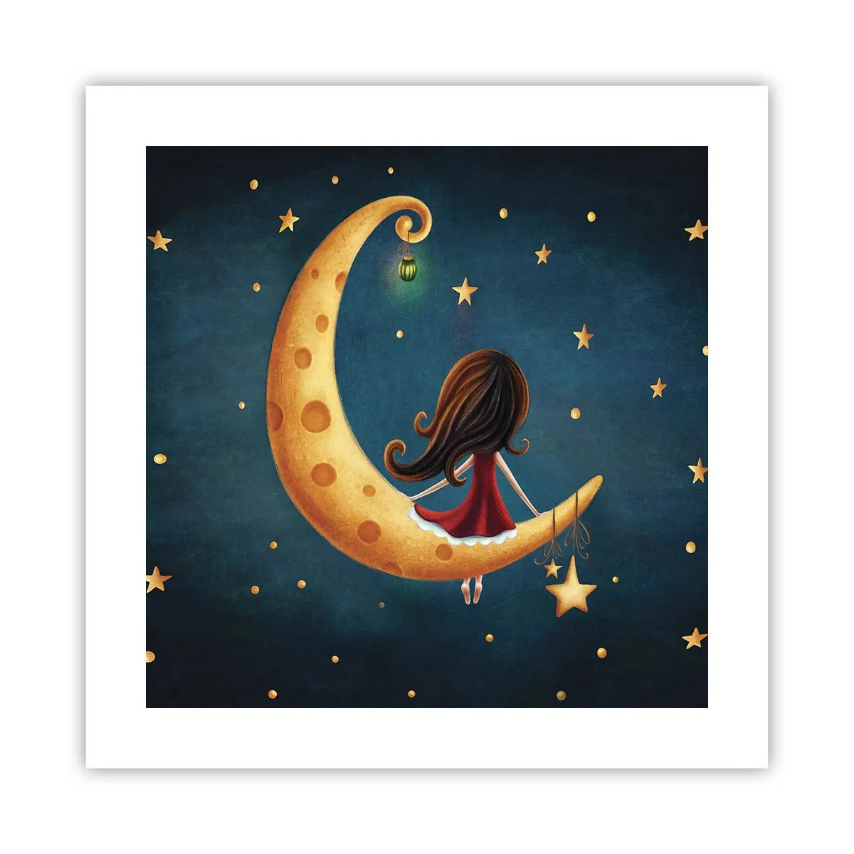 Plagát - Kedysi dávno… - 40x40 cm