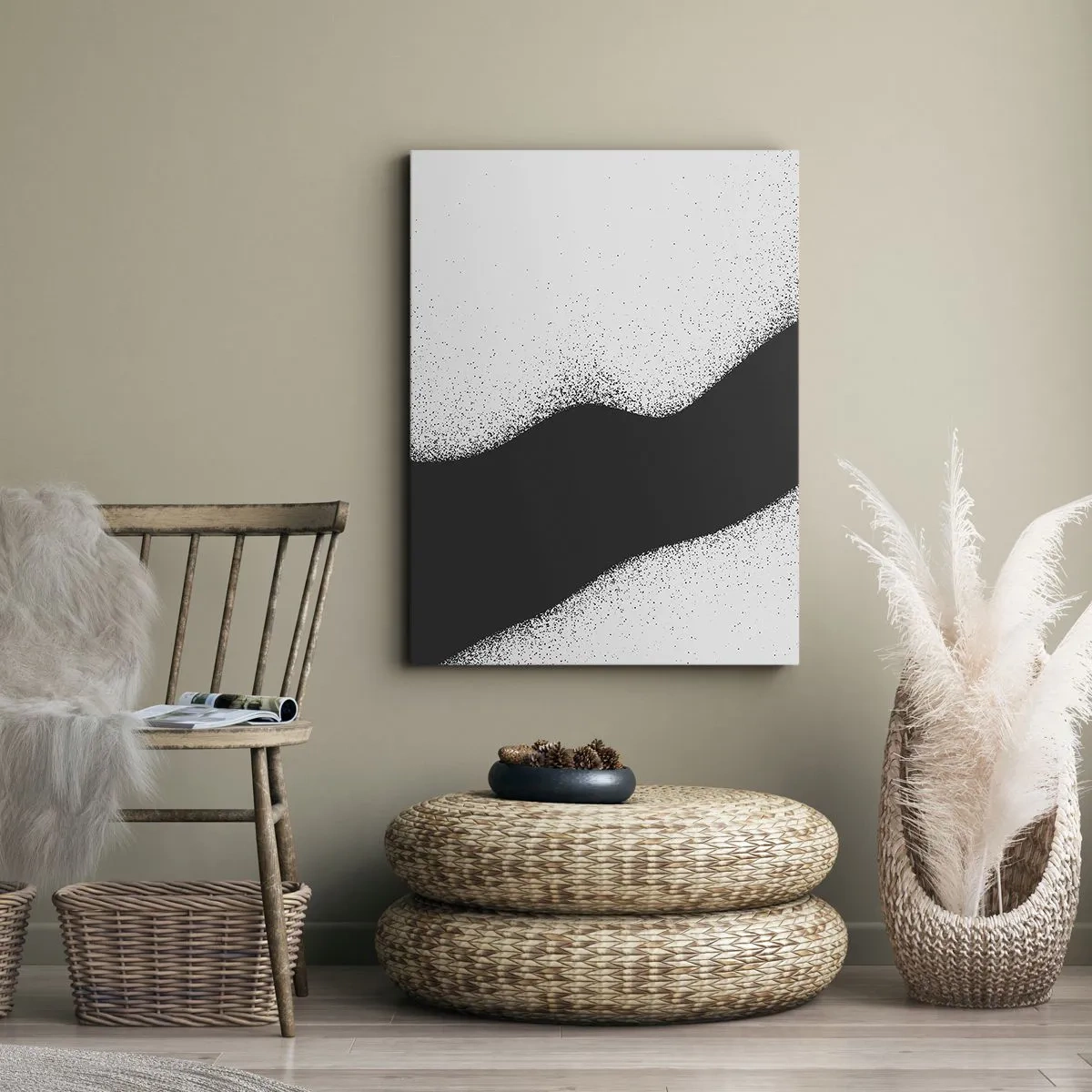 Obraz na plátne - Plynulá rovnováha - 50x70 cm