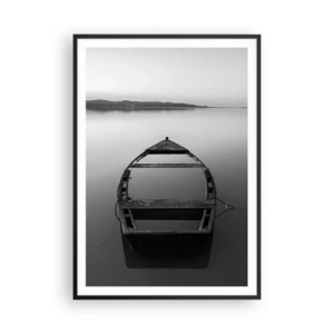 Plagát v čiernom ráme - Túžba a melanchólia - 70x100 cm