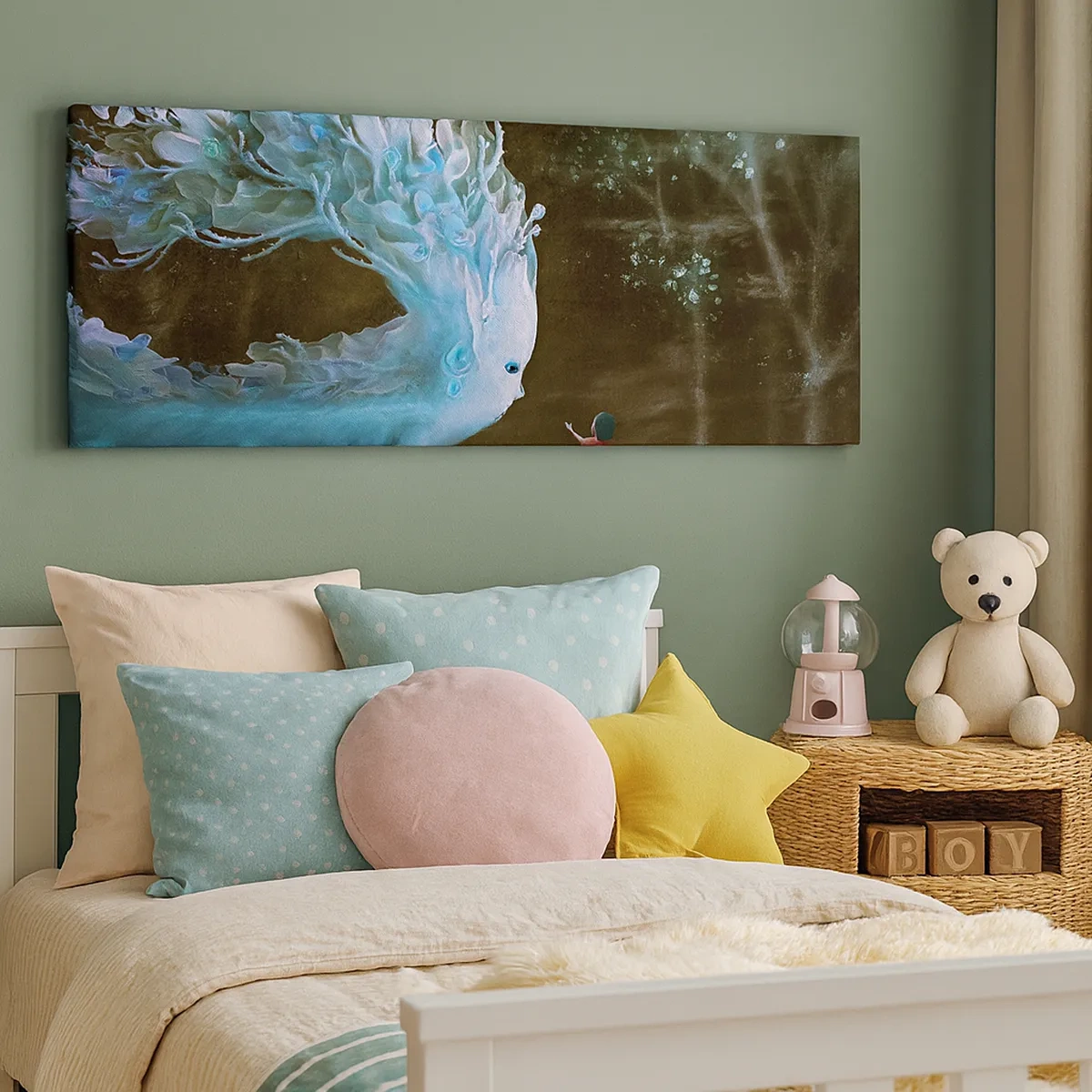 Obraz na plátne - Fantastické stretnutie - 30x30 cm