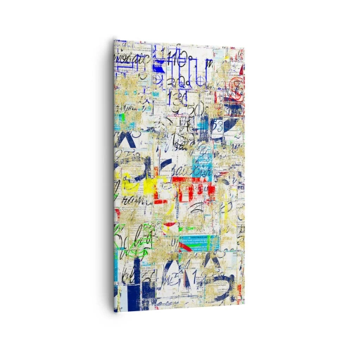 Obraz na plátne - Proste poteší oči - 65x120 cm