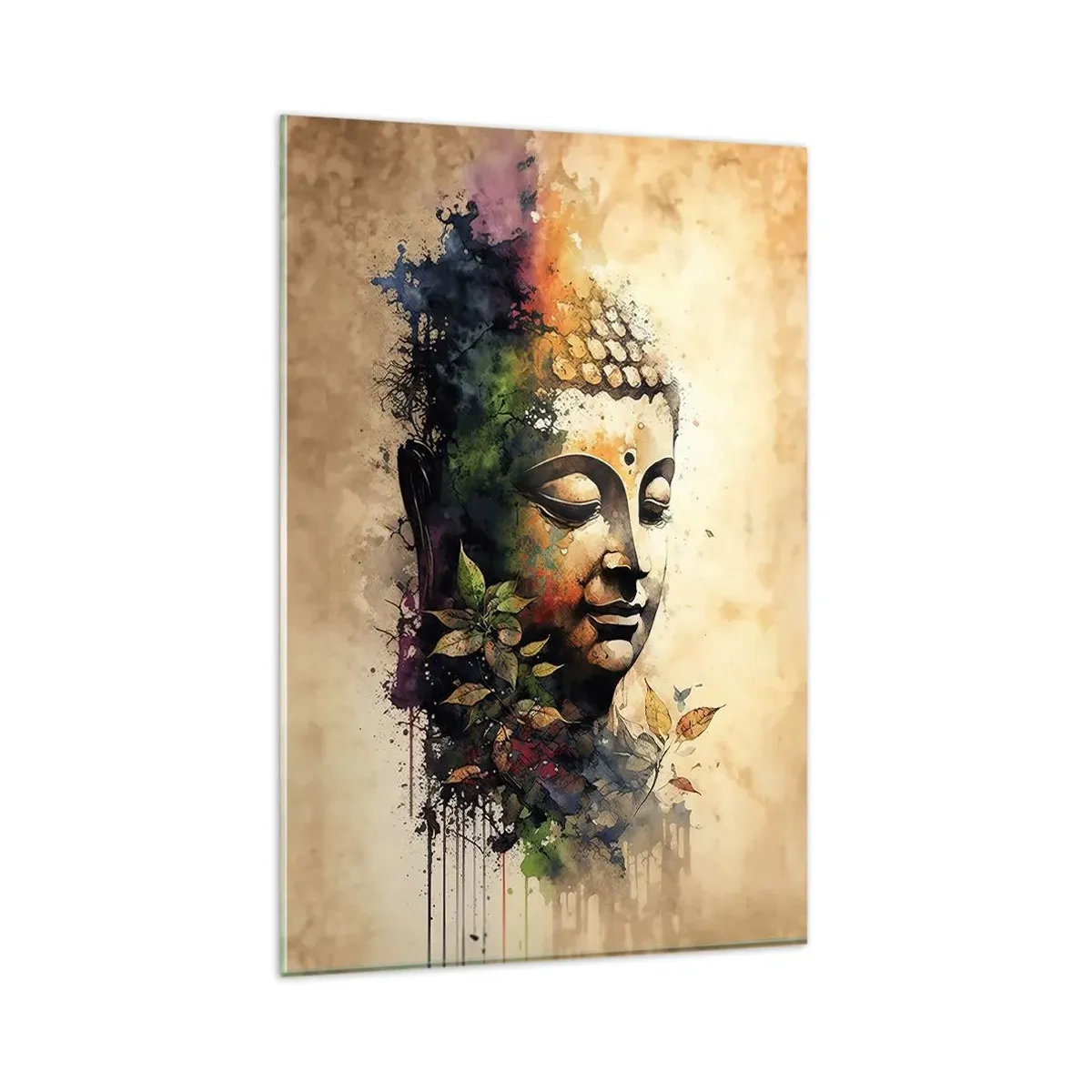 Obraz na skle - Namaste! - 80x120 cm