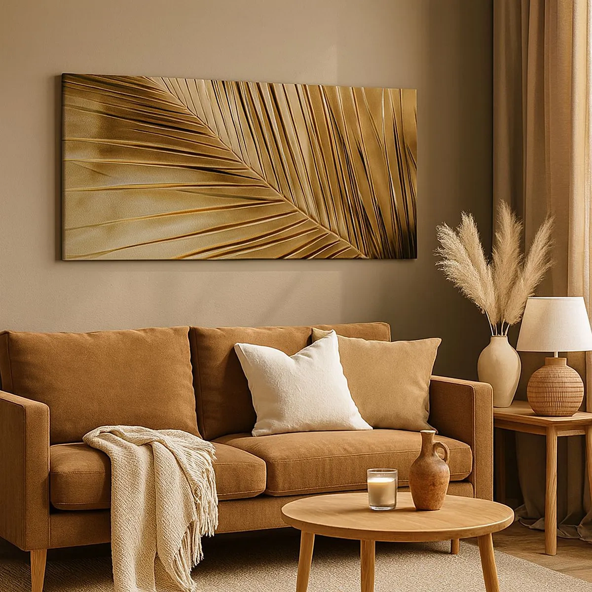 Obraz na plátne - Prírodná kolonáda - 100x40 cm