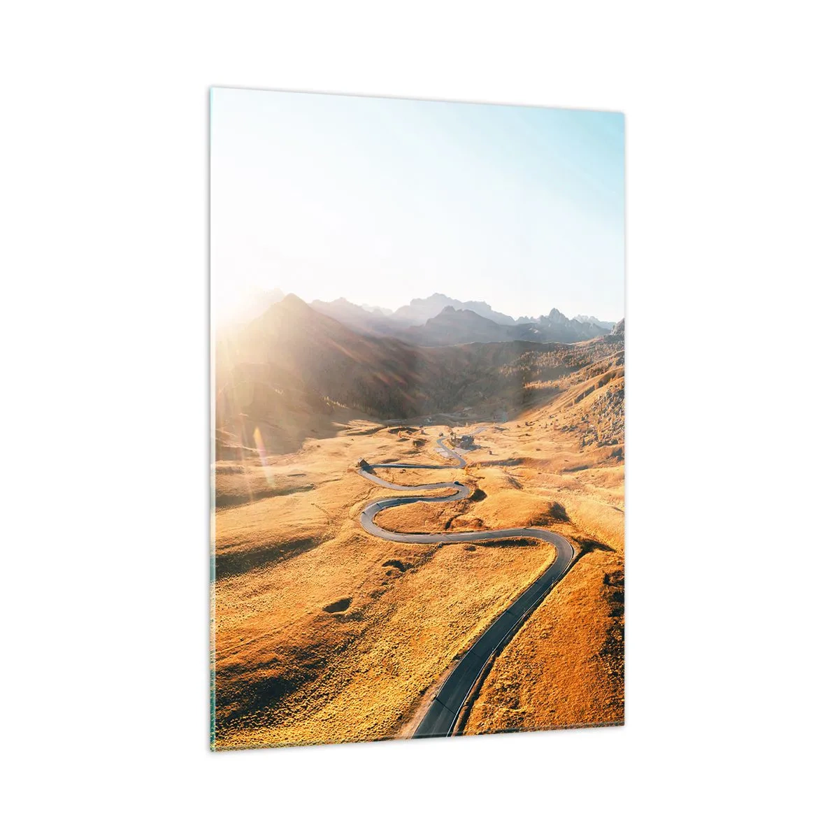Obraz na skle - V zlatom údolí - 50x70 cm