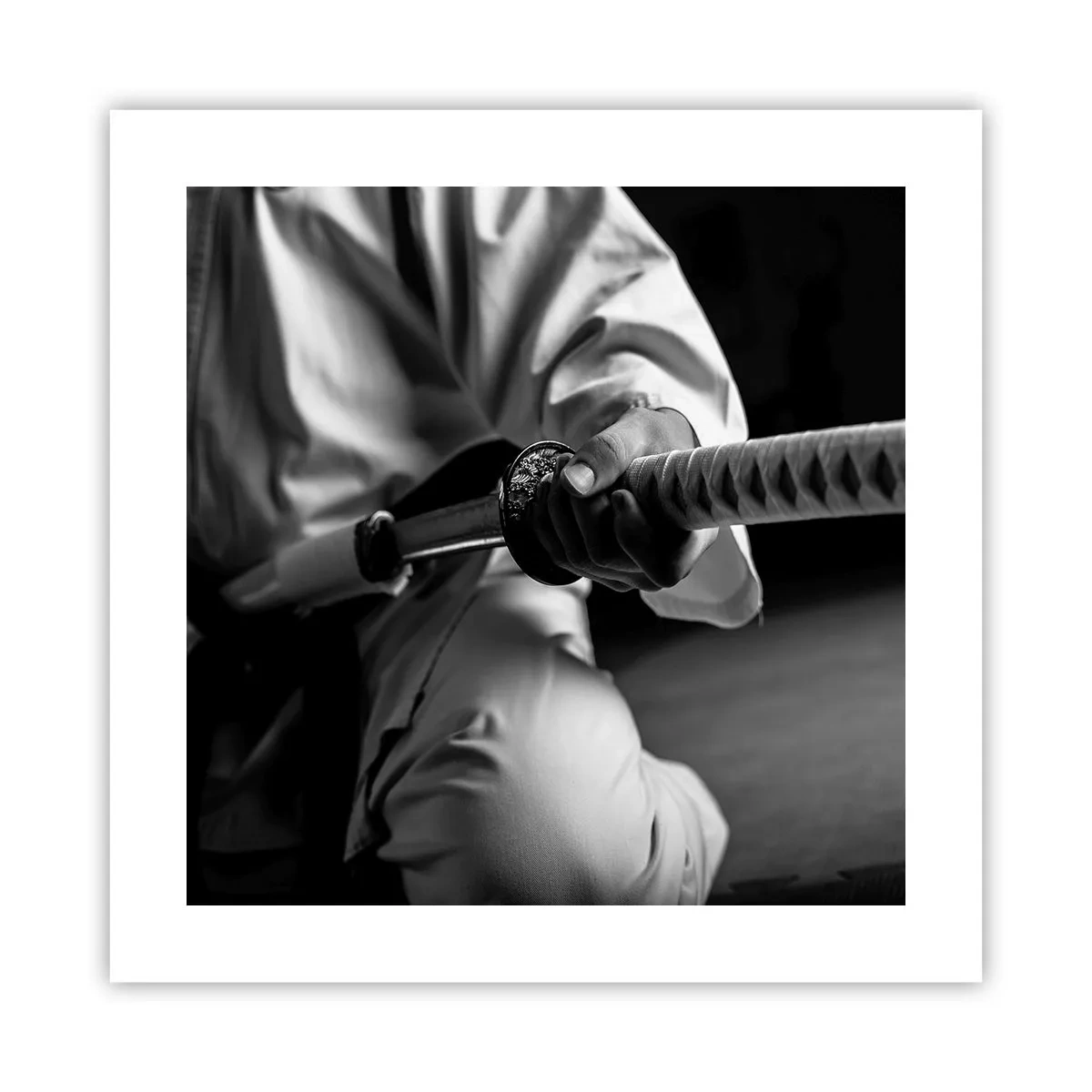 Plagát - Duša bojovníka - 40x40 cm