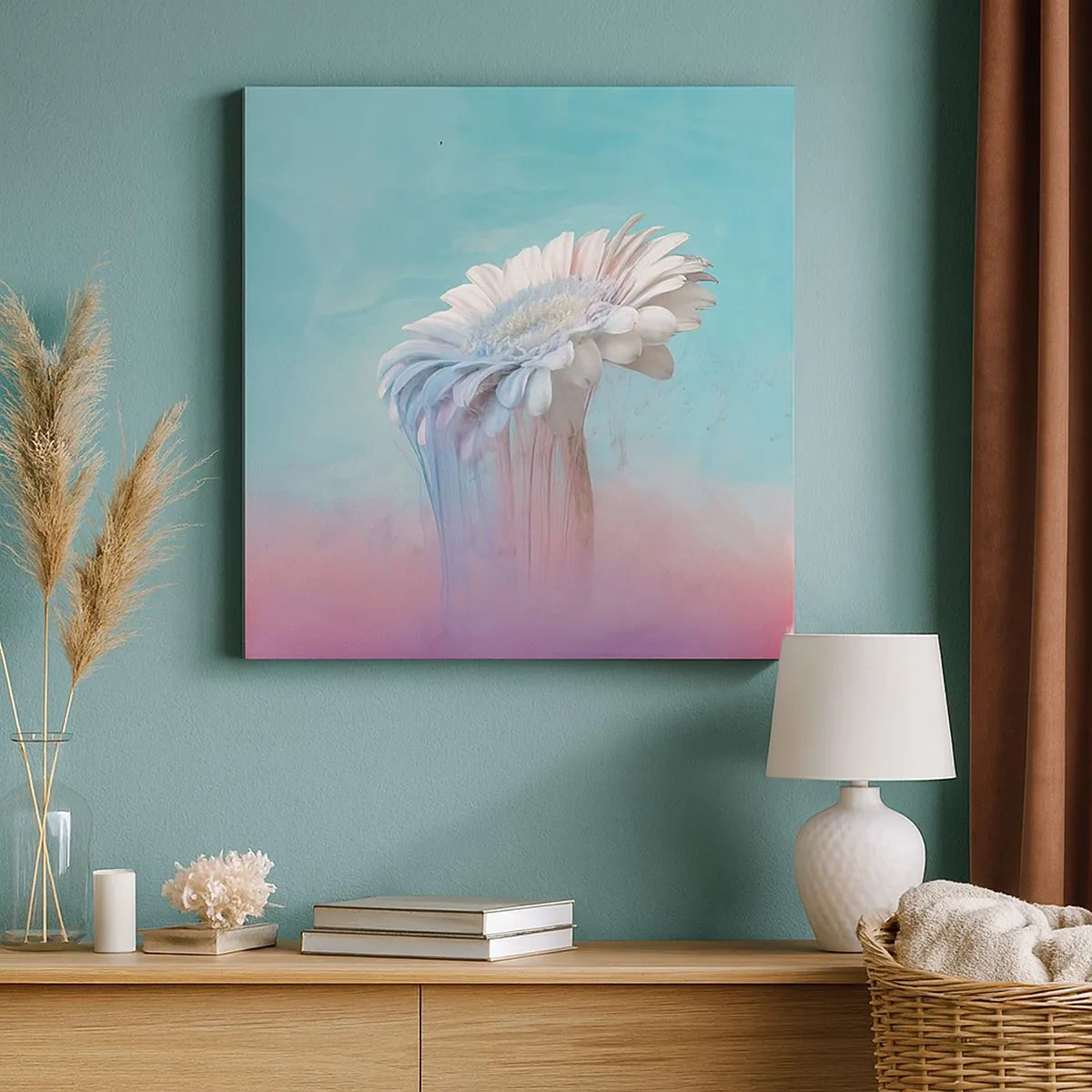 Obraz na plátne - Záhrobia kvetín - 30x30 cm