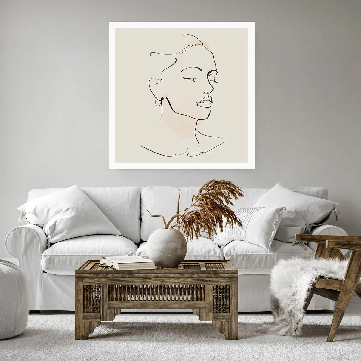 Plagát - Výrazným ťahom - 60x60 cm
