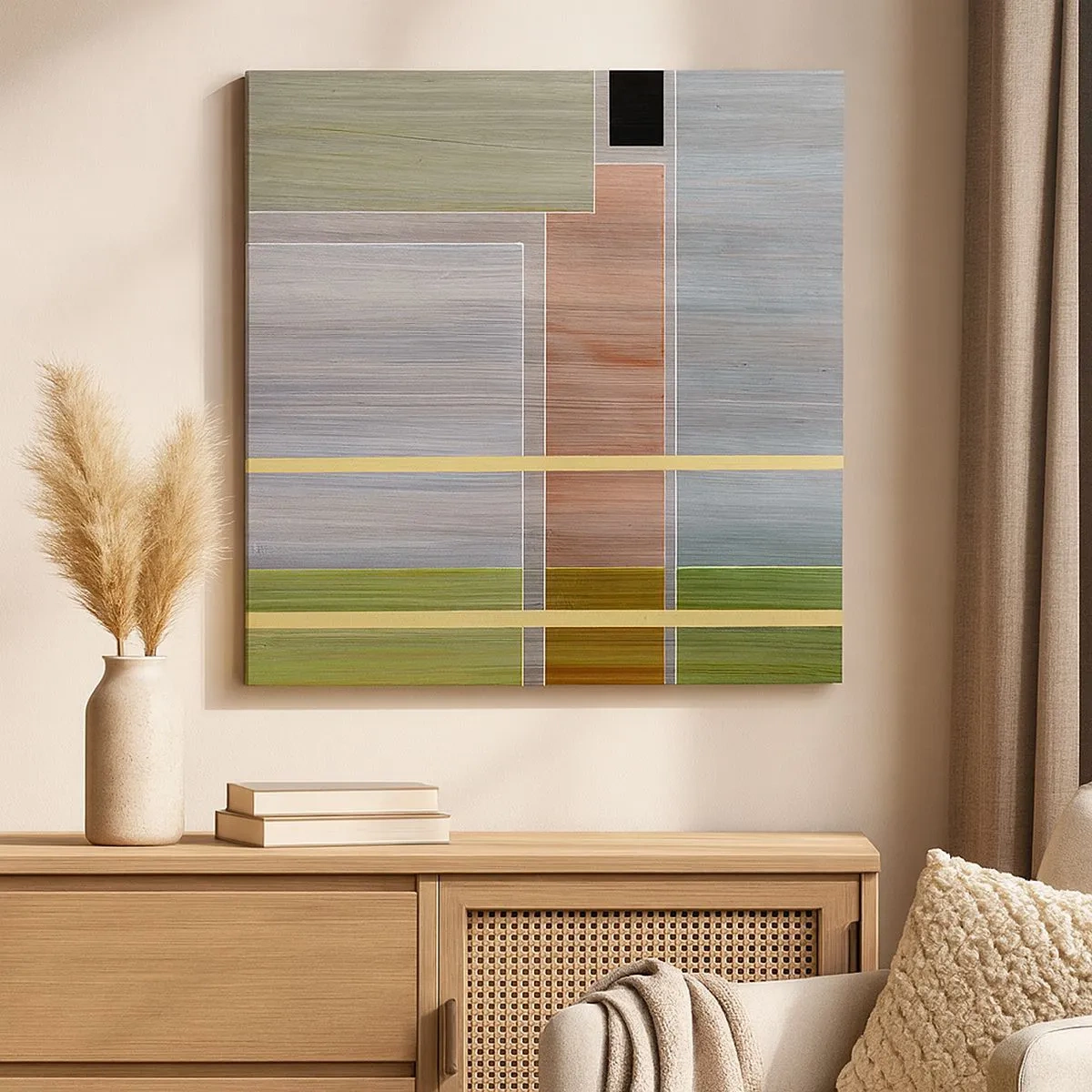 Obraz na plátne - Jednoducho a v kľude - 30x30 cm