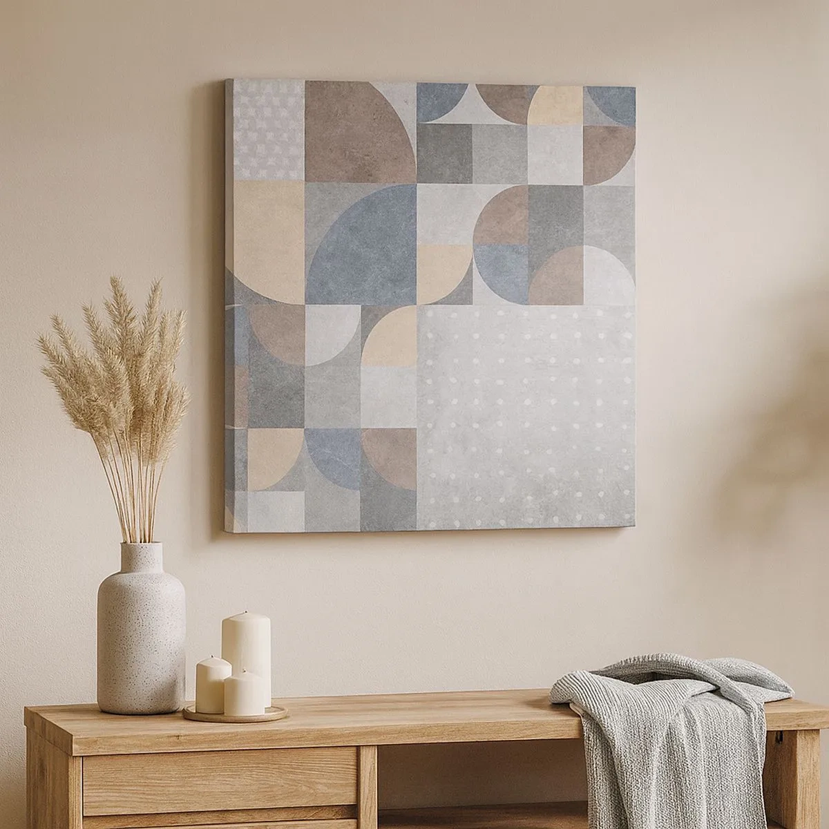 Obraz na plátne - Keramická fantázia - 30x30 cm