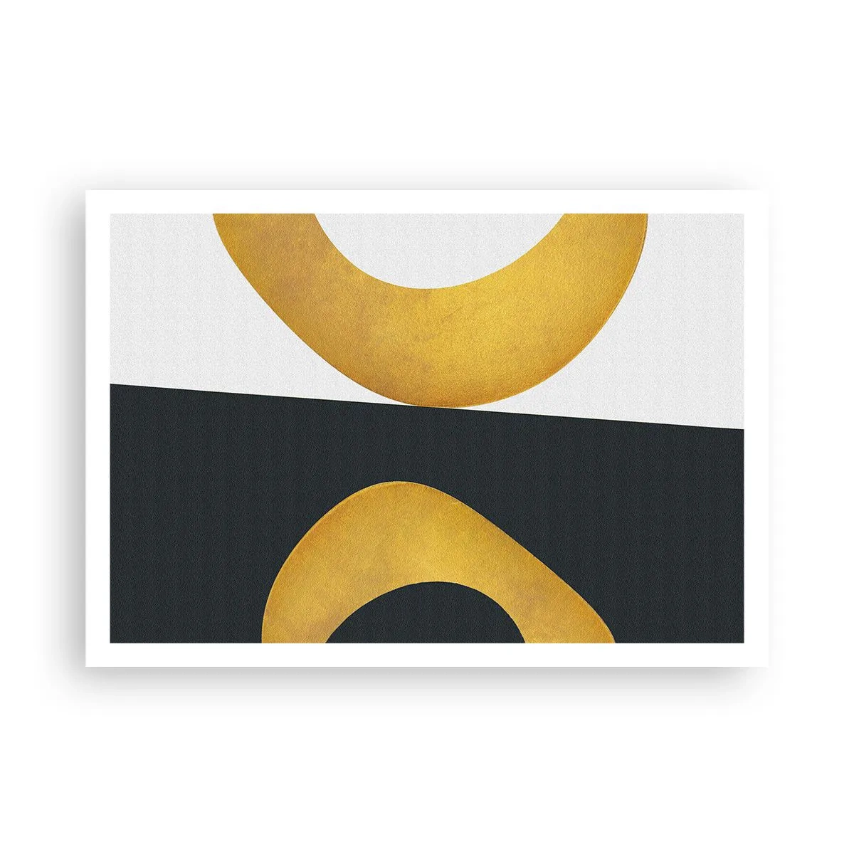 Plagát - Po prvé: zlato - 100x70 cm