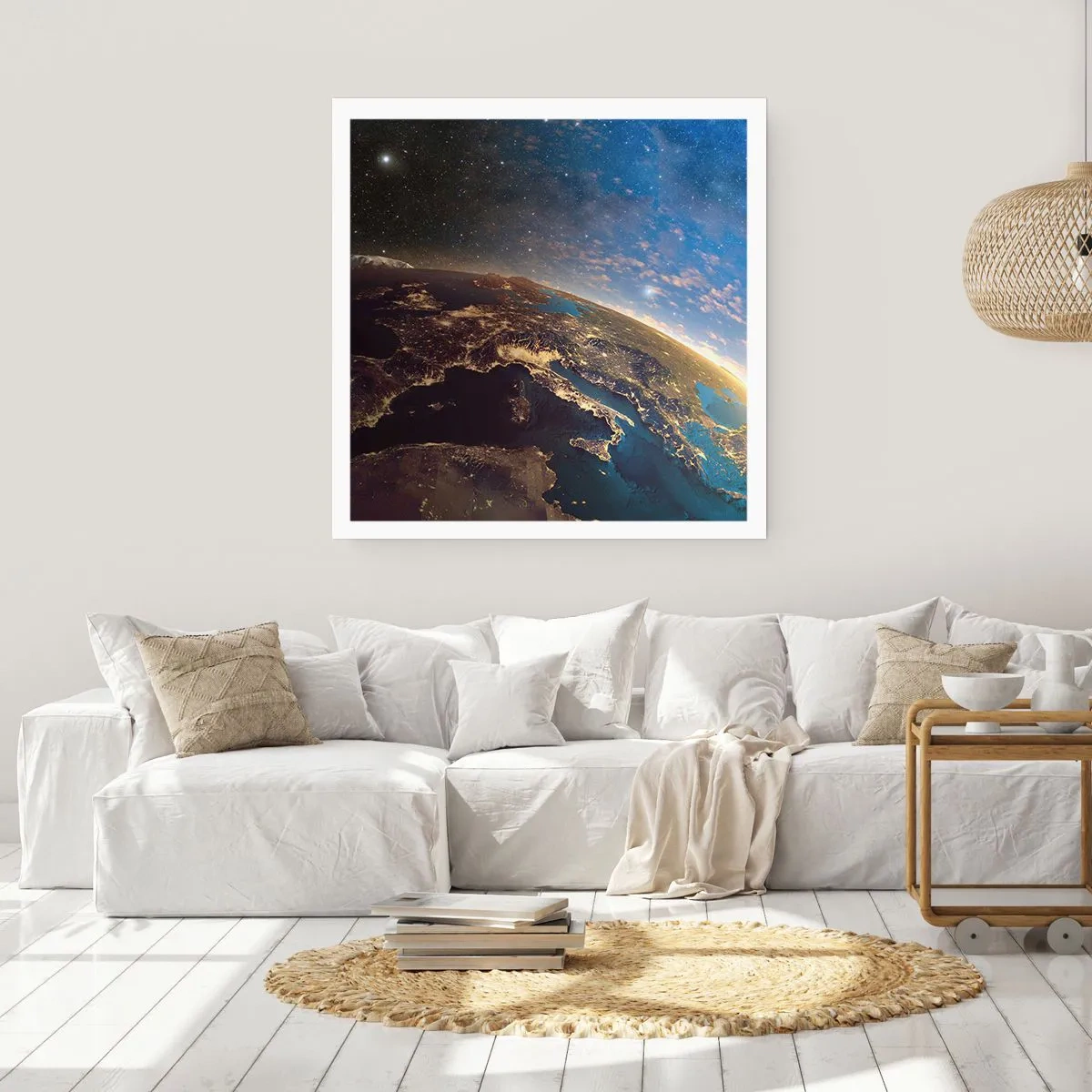 Plagát - Pozrime sa na seba s odstupom - 60x60 cm