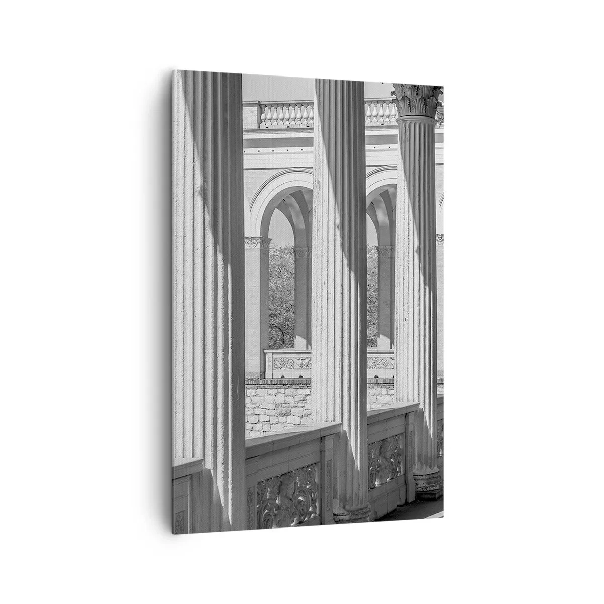 Obraz na plátne - Slnečná arkáda - 80x120 cm