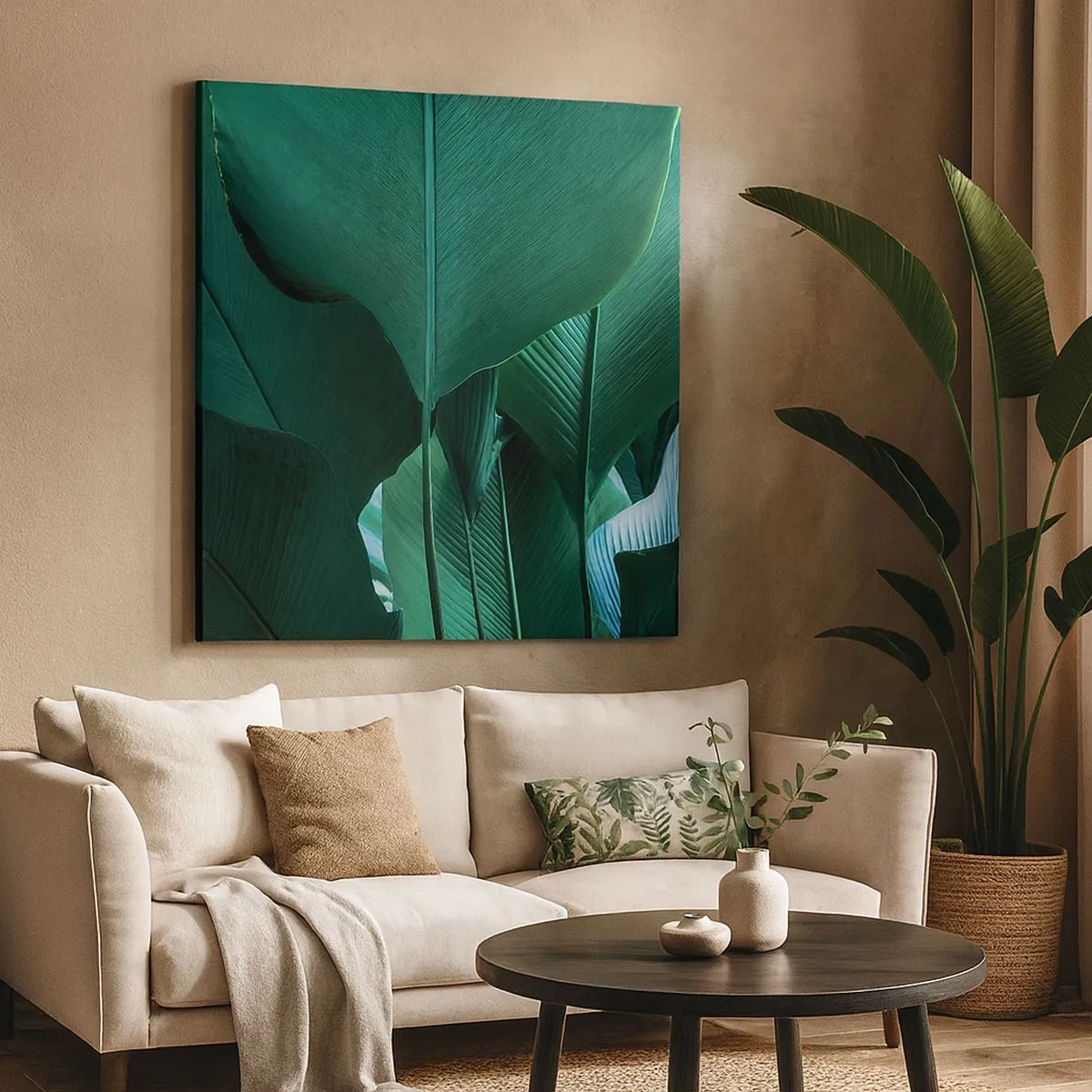 Obraz na plátne - Obrátené k svetlu - 30x30 cm