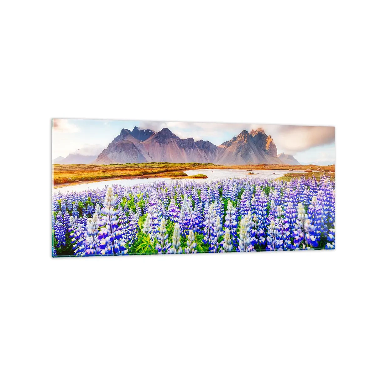 Obraz na skle - Sila a prísnosť vedľa miernosti - 120x50 cm