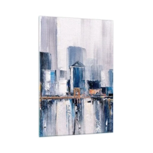 Obraz na skle - Newyorská impresia - 70x100 cm
