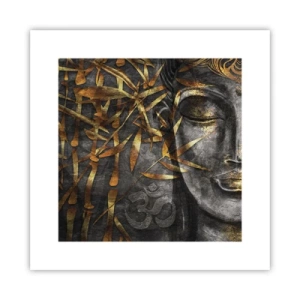 Plagát - Pocíťte pokoj - 30x30 cm