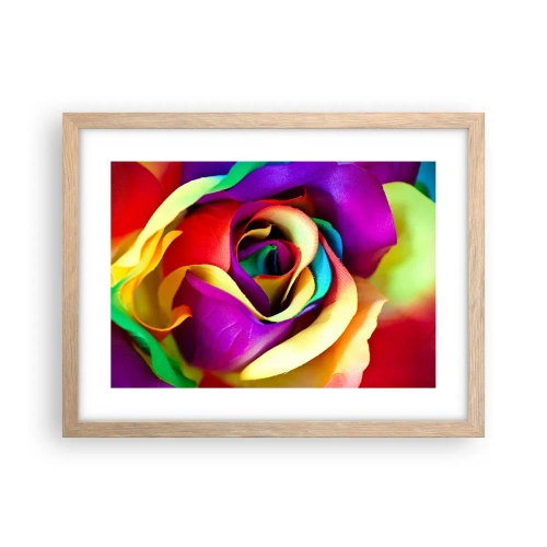 Plagát v ráme zo svetlého duba - To nie je možné - 40x30 cm