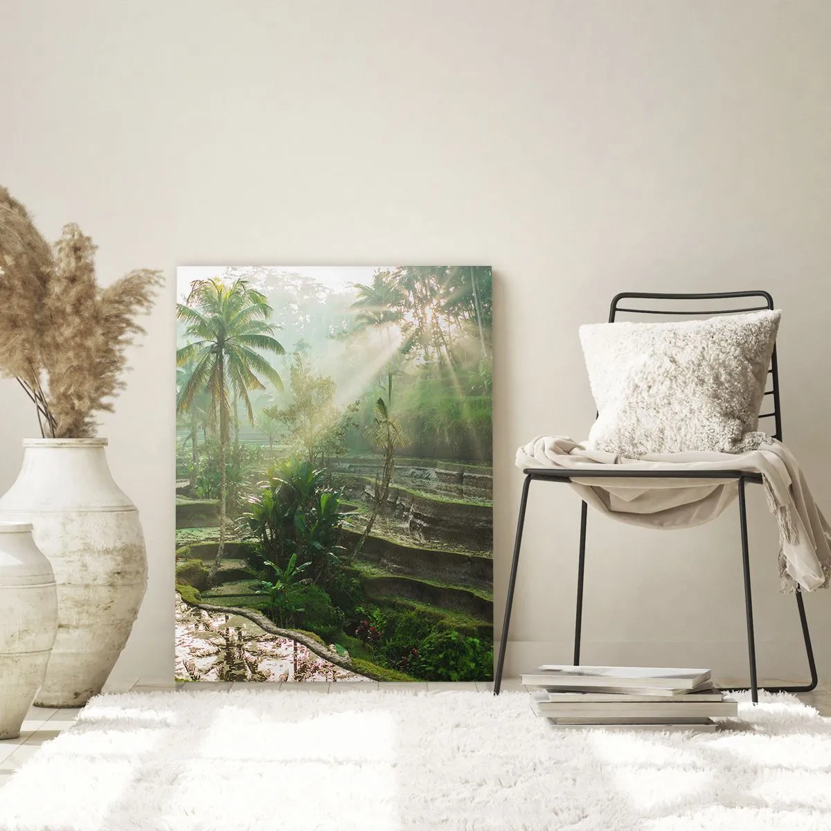 Obraz na skle - Vyrastať na slnku - 80x120 cm