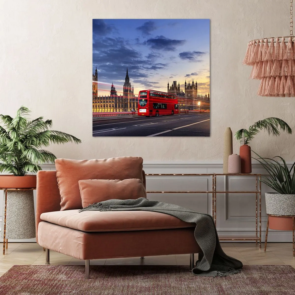 Obraz na plátne - Zvláštne znaky - 70x70 cm