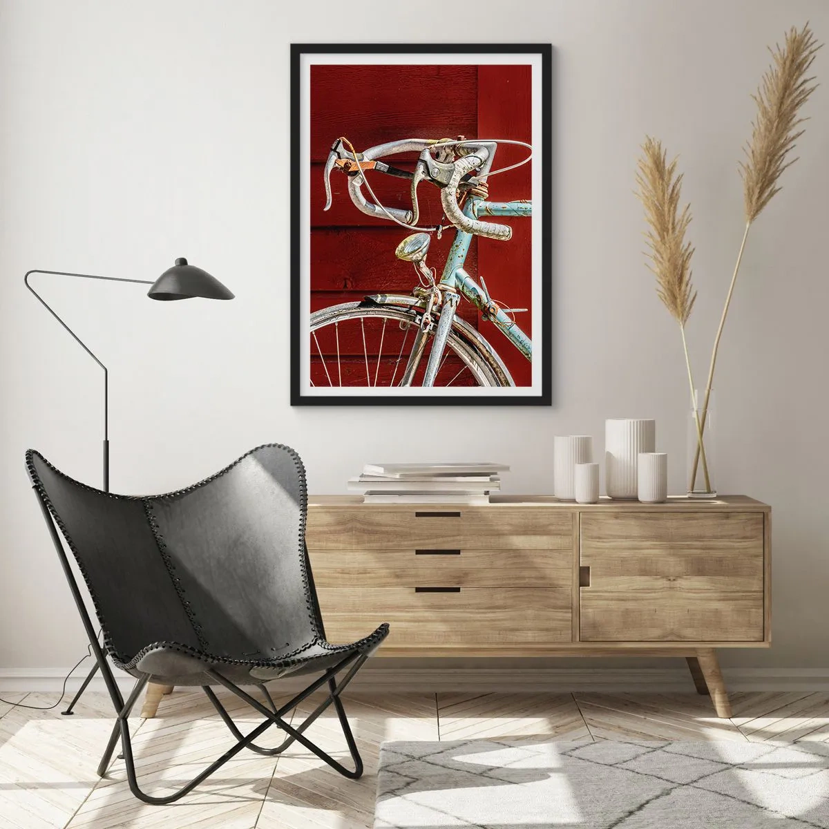 Plagát v čiernom ráme - Stvorený pre víťazstvo - 61x91 cm