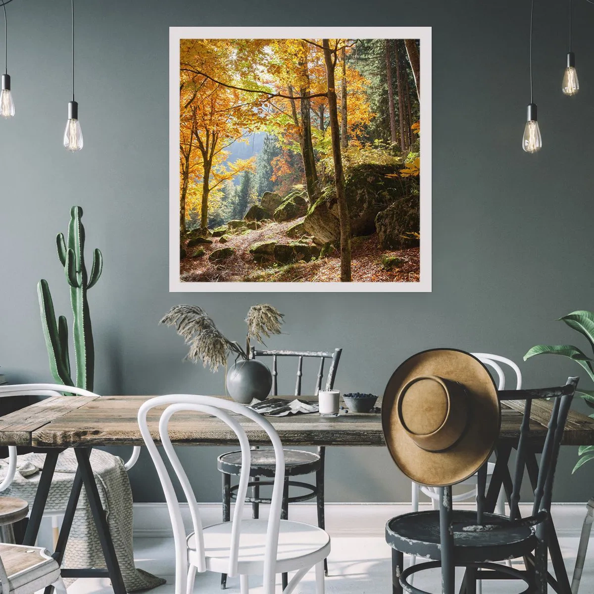 Plagát - Čas na odpočinok - 60x60 cm