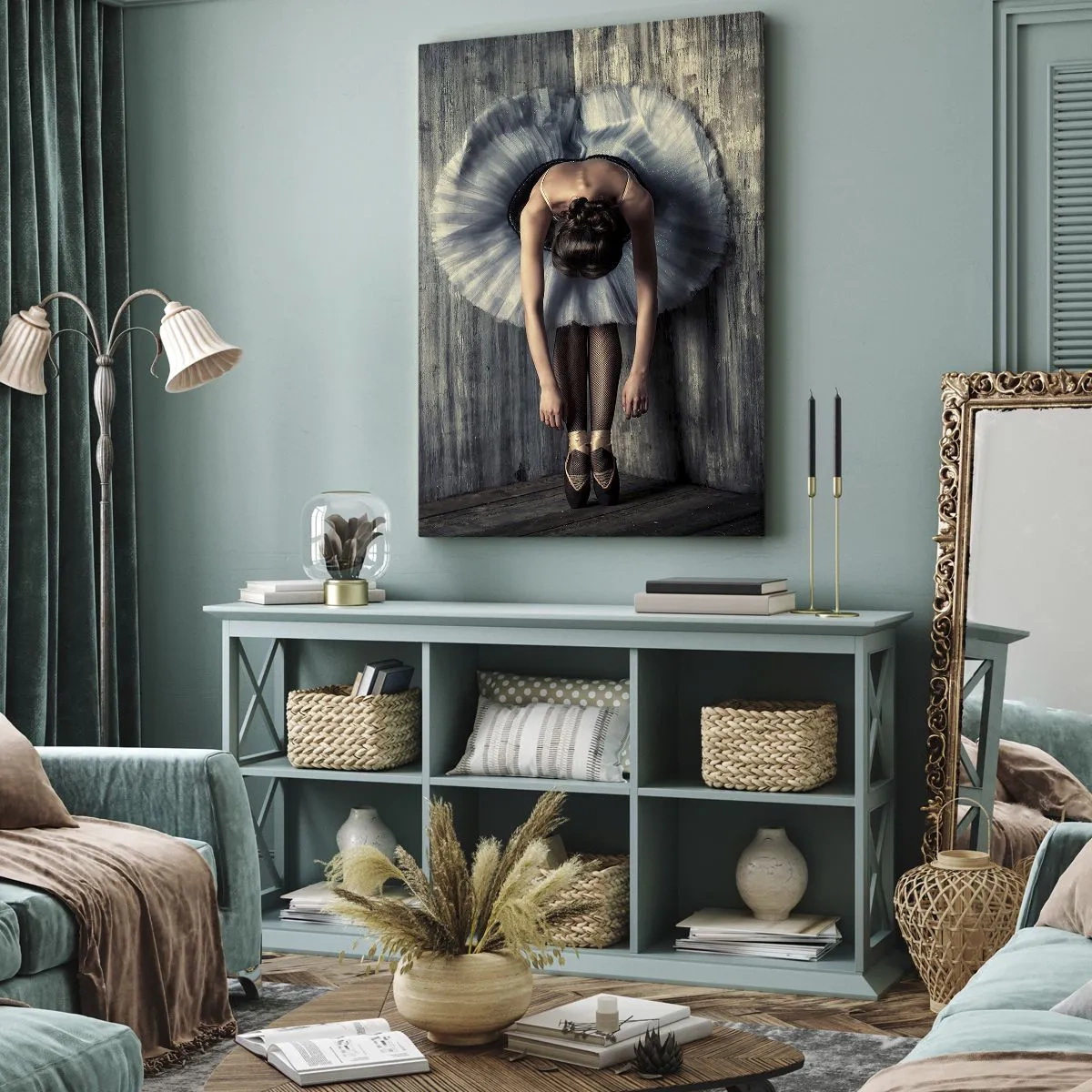 Obraz na plátne - Keď dohrá hudba - 80x120 cm