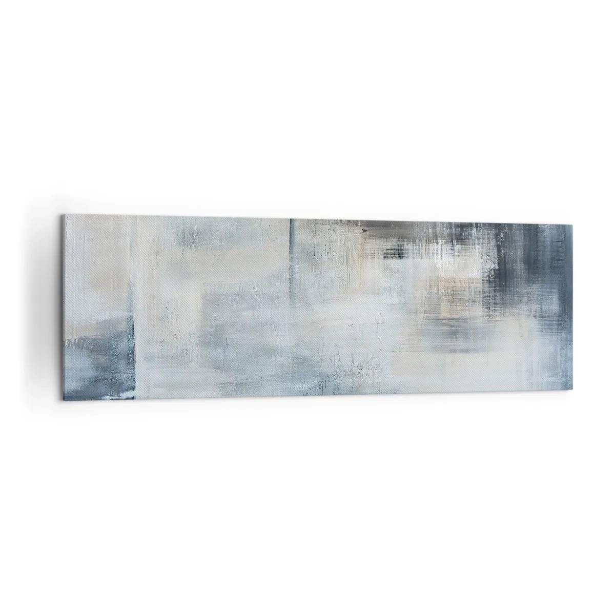 Obraz na plátne - Za závojom modrej - 160x50 cm